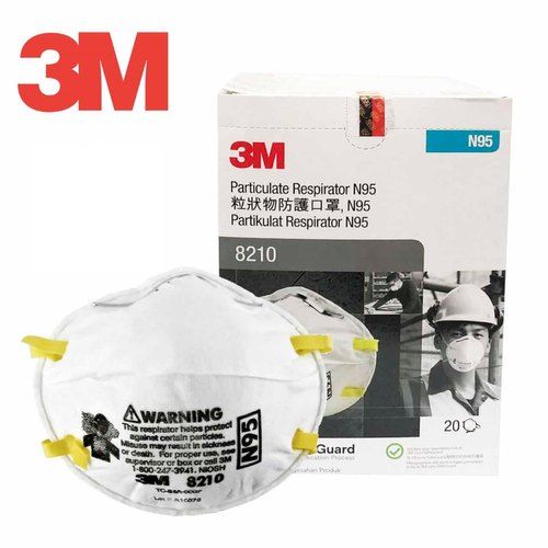 Videnskab Pick up blade forbi 3M 8210 One Size Fits Most N95 Respirator - Columbia Safety CPR / AED  Training